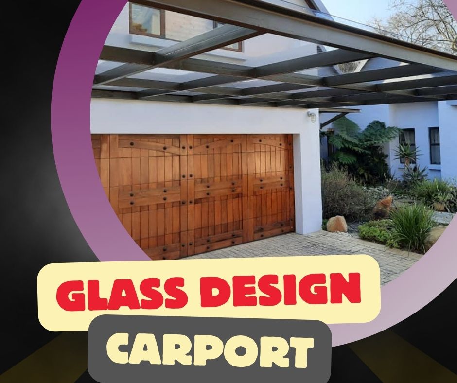 Glass M-Steel Frame